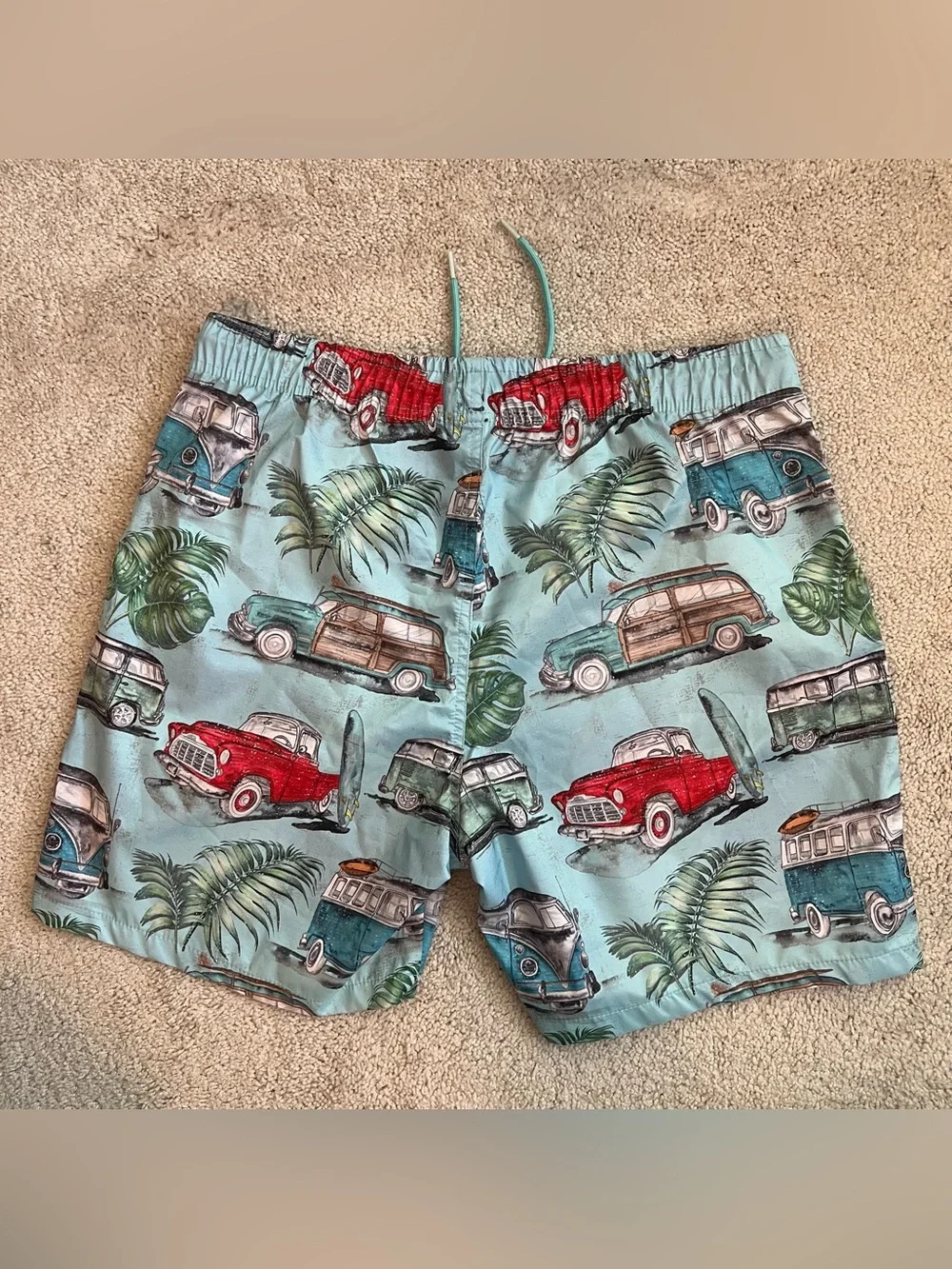 Psycho Tuna NWOT Men’s Hybrid Board Shorts Vintage Surf Wagon Swim Trunks